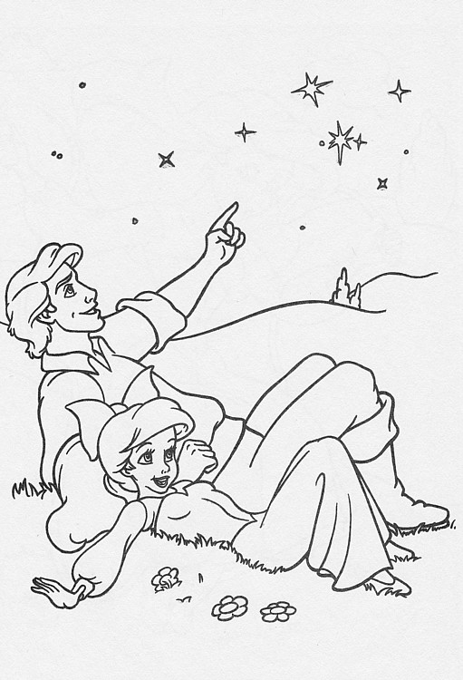 colorear-ariel colorear-ariel