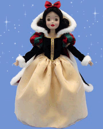 muñeca porcelana blancanieves vacaciones reales 2003