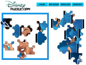 Juego Puzzle Tiana y el Sapo