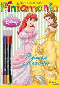 pintamania princesas y diamantes