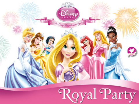 Disney Princess on Disney Princess Royal Party     Ipad Disney Princess Royal Party