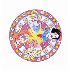 Mandala Blancanieves Ariel Aurora Cenicienta