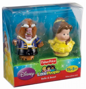 Little People Disney Bella y Bestia caja