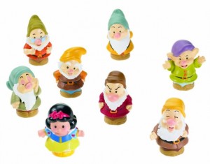 Little People Disney Blancanieves y los Siete Enanitos Figuras