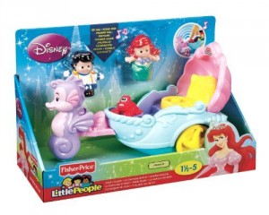 Little People Disney Carroza Cantarina De Ariel caja