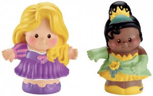 Little People Disney Rapunzel y Tiana Figuras