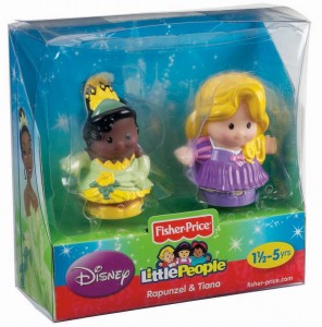 Little People Disney Rapunzel y Tiana caja