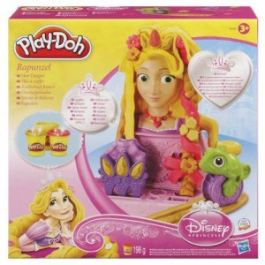 Playdoh Peinados Rapunzel caja