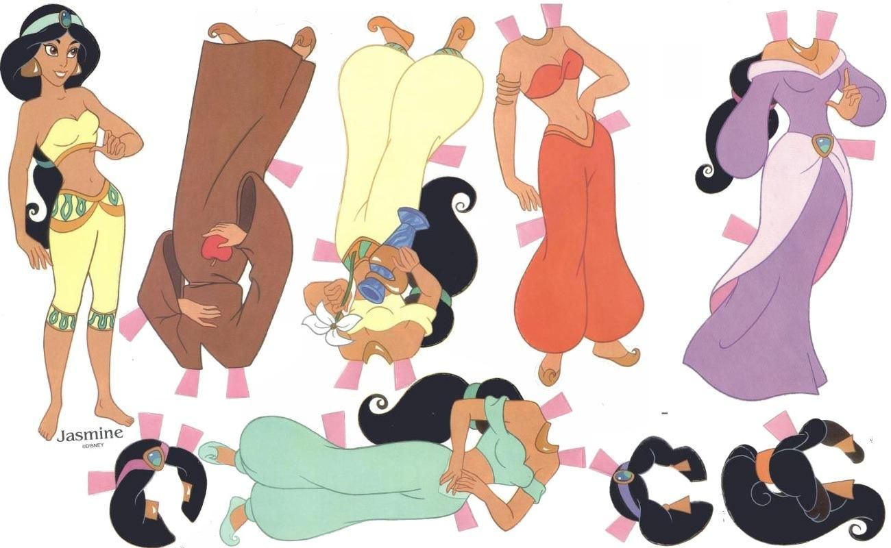 Recortables Princesas Disney Tus Princesas Disney