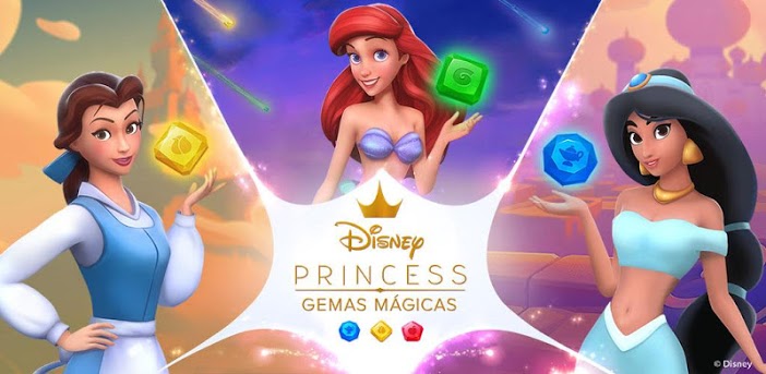 Disney Princess Gemas Mágicas el juego – Ayuda a las princesas a reconstruir sus reinos