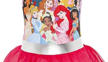 Bañador rosa con tutú Princesas Disney